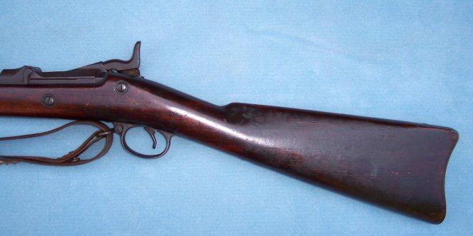 Nice M1888 Springfield Trapdoor .45-70 Rifle w/Ramrod Bayonet & Original Leather Sling