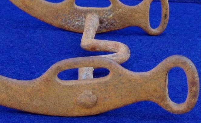 Fine Civil War or Pre-Civil War Period Civilian Bridle Bit - Pattern Often Recovered in Confederate Campsites 