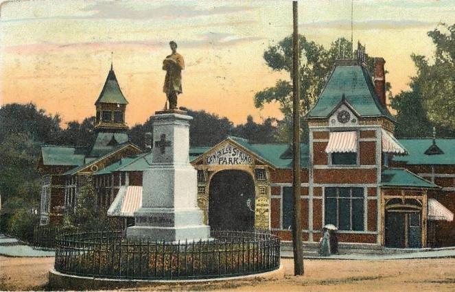 Old Post Card Image [ Not Included] of the same monument.