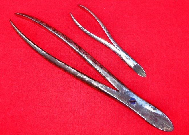 Pair of Civil War Period Gnawing Forceps