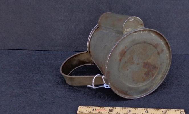 Very Fine "Indian Wars" Period Tin Shaving Mug