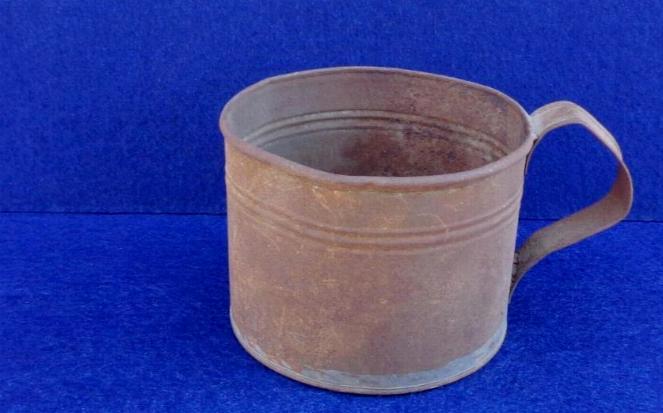 Nice Old "Relic Condition" Civil War Period Tin Cup 