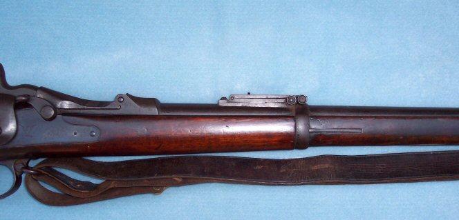 Nice M1888 Springfield Trapdoor .45-70 Rifle w/Ramrod Bayonet & Original Leather Sling