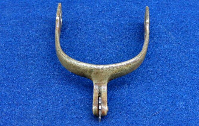 Nice Non Dug Post Civil War Military Style Brass Spur 