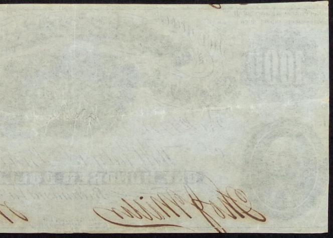 Exceptional VF/XF Rare Confederate T-7 July of 1861, One hundred dollar note 