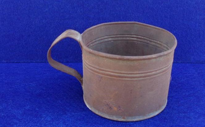 Nice Old "Relic Condition" Civil War Period Tin Cup 