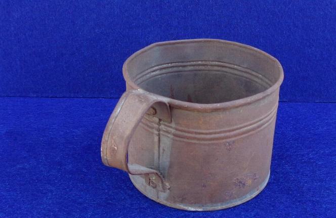 Nice Old "Relic Condition" Civil War Period Tin Cup 