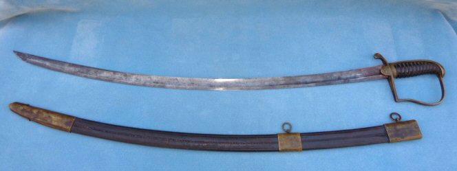 Nice ca. 1810-1840 Militia Light Artillery Saber - F.W. Widmann Philadelphia