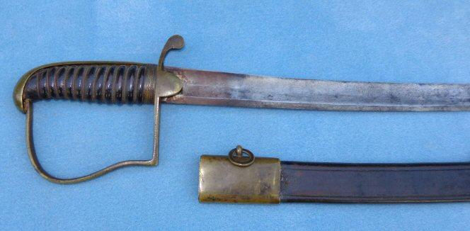 Nice ca. 1810-1840 Militia Light Artillery Saber - F.W. Widmann Philadelphia