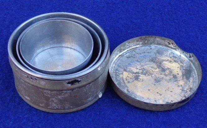 Original Civil War Period Telescoping Cup with Tin Container - Used by Officers & Soldiers 