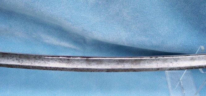 Fine M1840 Heavy Cavalry Saber by Horstmann Philadelpia - Silver Painted Scabbard likely from GAR Hall Display 