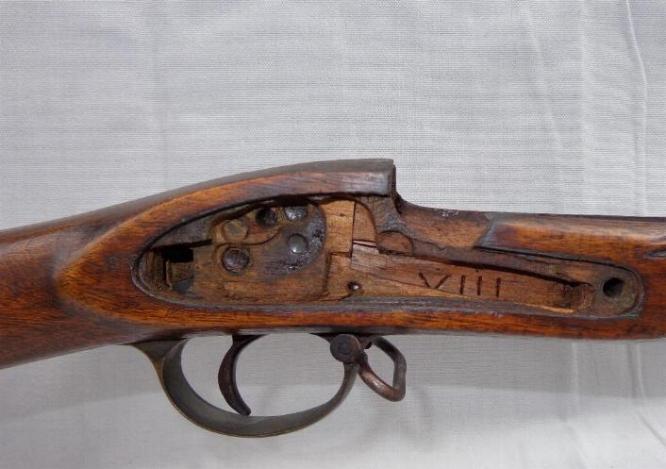 Fine P1858 British Enfield Navy Rifle - With Star & TC Marking Indicating possible purchase by the State of Louisiana