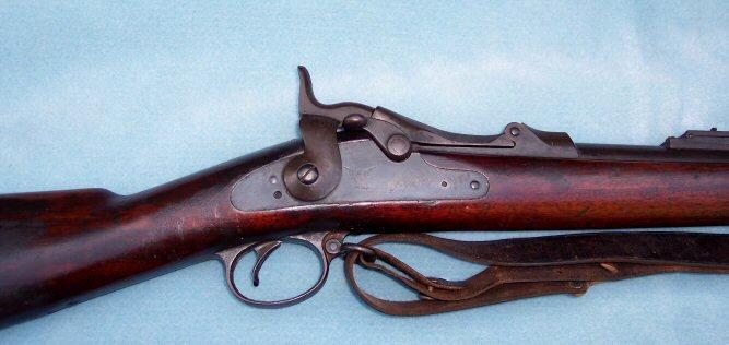 Nice M1888 Springfield Trapdoor .45-70 Rifle w/Ramrod Bayonet & Original Leather Sling