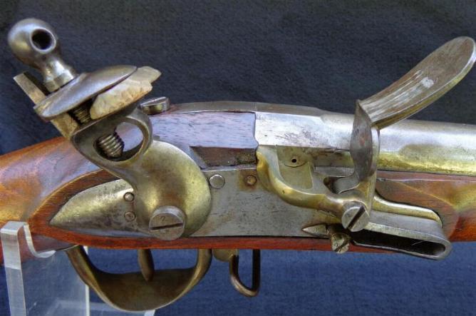 CLICK HERE FOR MORE PICTURES OF Nice Fully Functional 1828 Austrian .69 Caliber Musket w/Bayonet