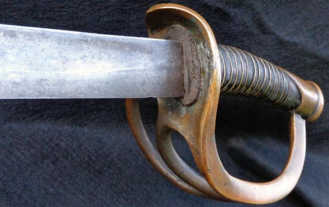 Fine Confederate L. Haiman & Bro., Columbus, Georgia, Cavalry Saber & Original Brass Mounted Lap Seam Scabbard
