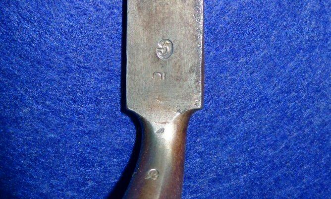 Beautiful Non Dug Socket Bayonet for the M1809 Prussian Musket 