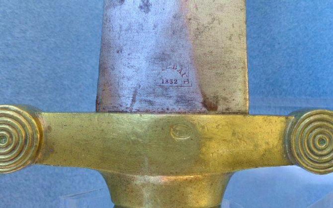 Nice 1832 Dated French Model 1831 Short Artillery Sword & Scabbard