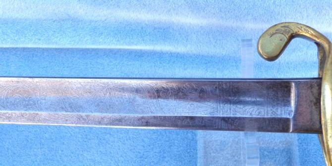 Very Fine Condition Import US M1850 Foot Officers Sword & Scabbard