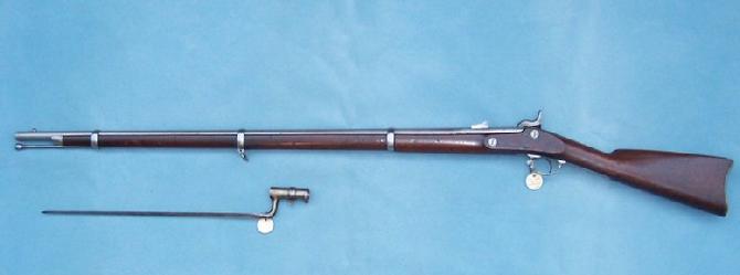 Absolutely Gorgeous Type II, 1863 Springfield Rifle w/Bayonet 