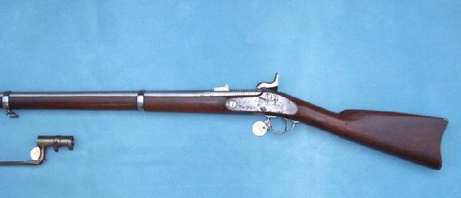 Absolutely Gorgeous Type II, 1863 Springfield Rifle w/Bayonet 