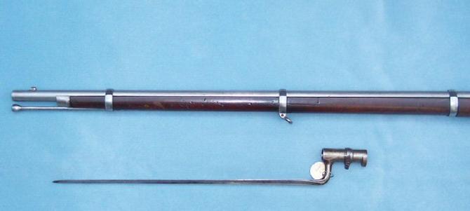 Absolutely Gorgeous Type II, 1863 Springfield Rifle w/Bayonet 