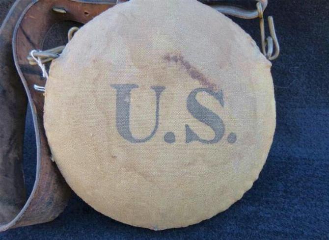 Very Fine U.S. M1878 "Indian Wars" Canteen & Sling