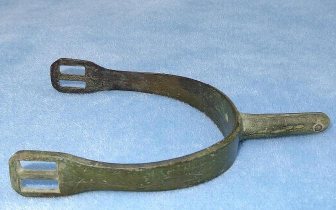 Excellent Matched Pair of Dug Confederate Brandy Station Spurs - Recovered in General Rosser's 1864 Winter Camp  