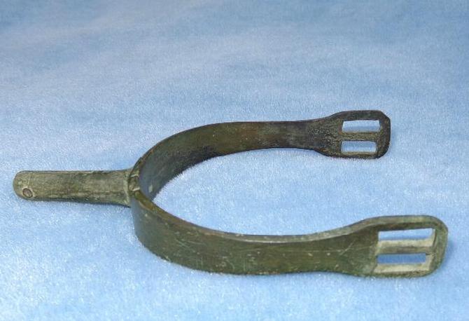 Excellent Matched Pair of Dug Confederate Brandy Station Spurs - Recovered in General Rosser's 1864 Winter Camp  