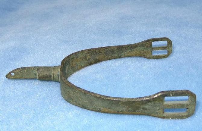 Excellent Matched Pair of Dug Confederate Brandy Station Spurs - Recovered in General Rosser's 1864 Winter Camp  