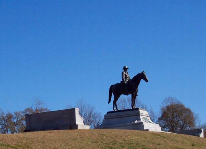 U.S. Grant Monument at Vicksburg.