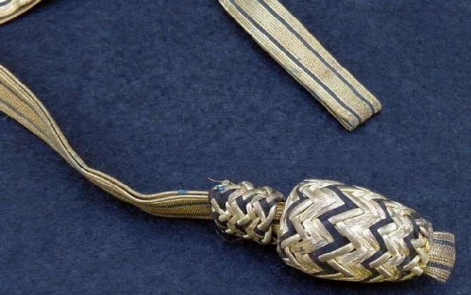 Fine ca. 1872 Navy Officer's Sword Knot