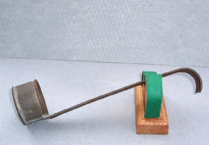 Super Nice, Small Civil War Period Tin Ladle 