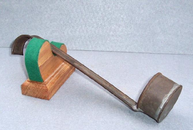 Super Nice, Small Civil War Period Tin Ladle 