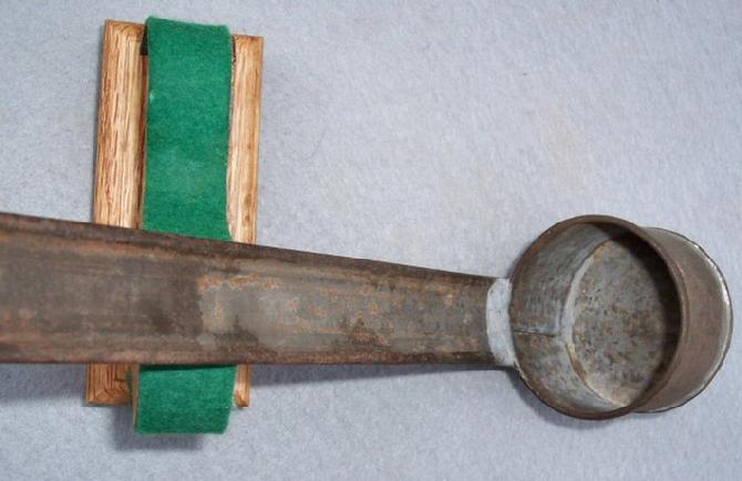 Super Nice, Small Civil War Period Tin Ladle 