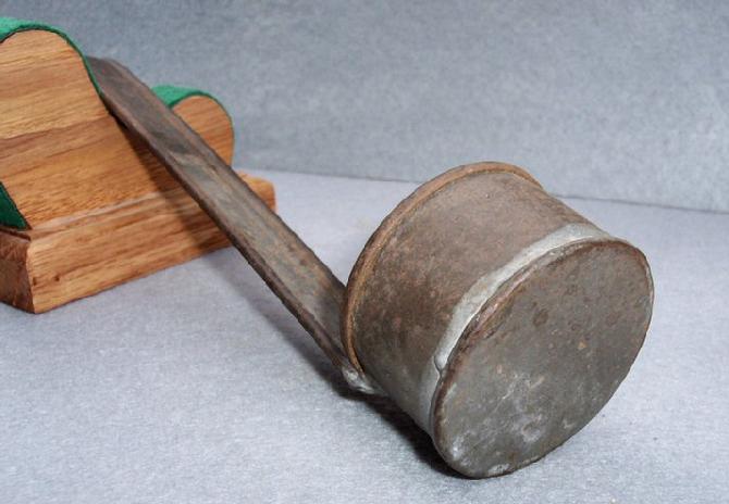 Super Nice, Small Civil War Period Tin Ladle 